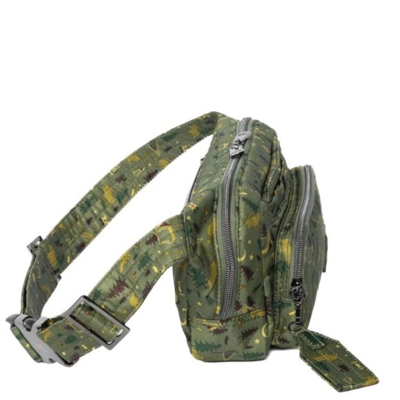 Lug Hitch Belt Bag Sling Camp Green - Camping Motif - Picture 5 of 12